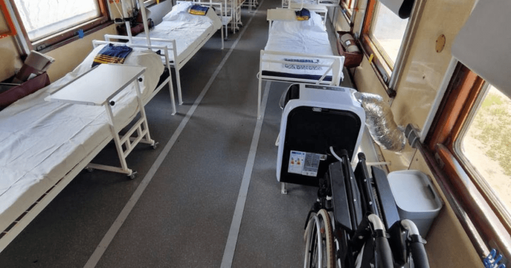 70 медицинских вагонов изготовила Укрзализныця