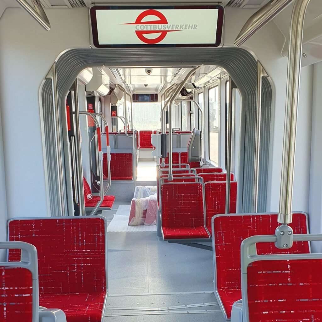 New Škoda Group Tram Delivered to Cottbus New Škoda Group Tram Delivered to Cottbus