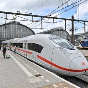 New High-Speed ICE 3neo Trains During Euro 2024