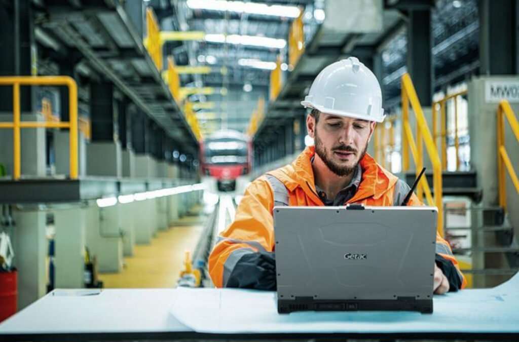 Innovative rugged laptops in maintenance service at Deutsche Bahn Innovative rugged laptops in maintenance service at Deutsche Bahn