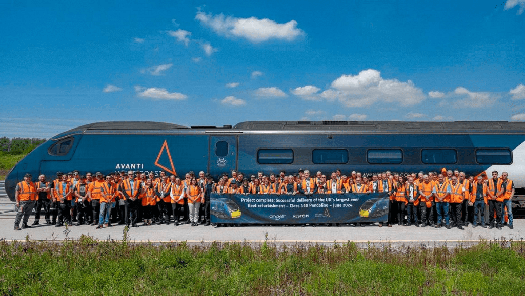 Alstom has completed the largest Pendolino train modernization program Alstom has completed the largest Pendolino train modernization program
