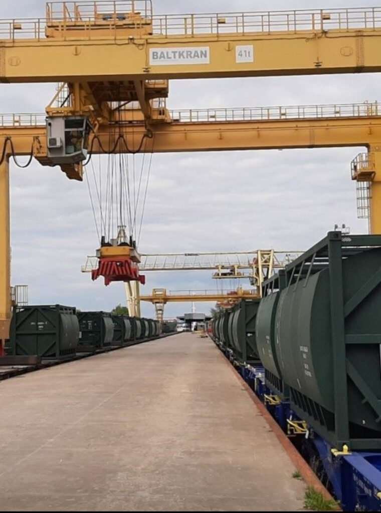 Транспортировка зерна из Украины в порты Балтии Транспортировка зерна из Украины в порты Балтии