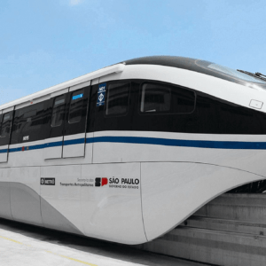 Первый монорельсовый поезд из Китая