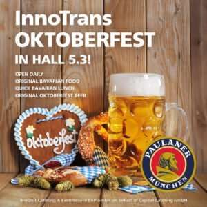 Октоберфест на InnoTrans 2024!