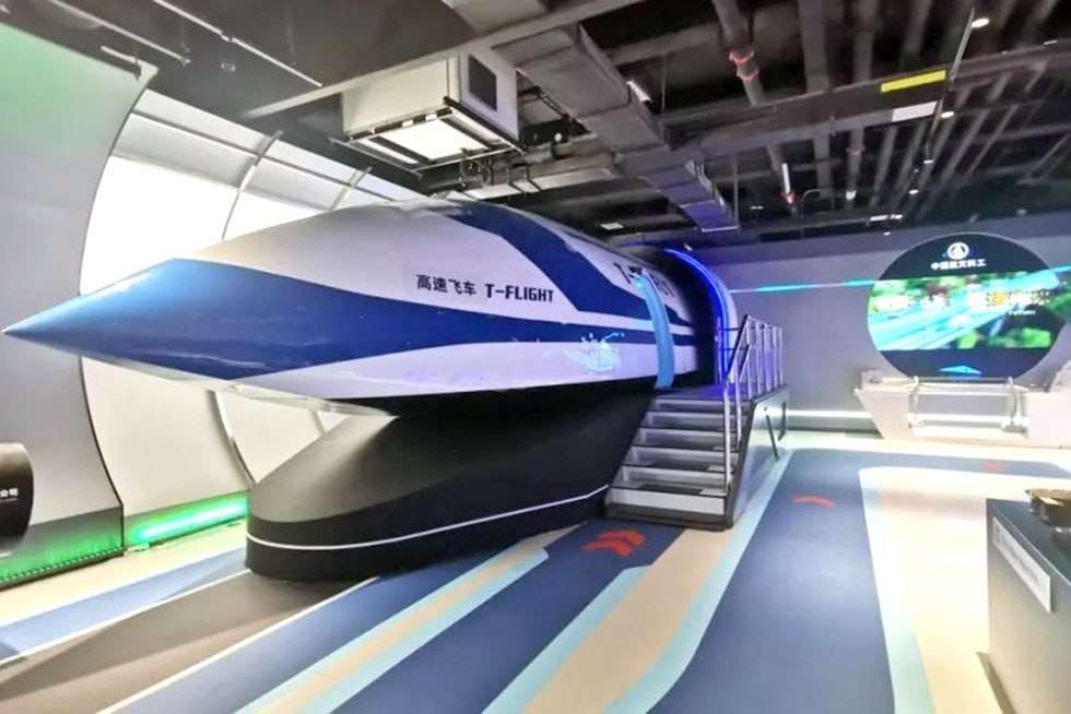 Hyperloop T-Flight in China Hyperloop T-Flight in China