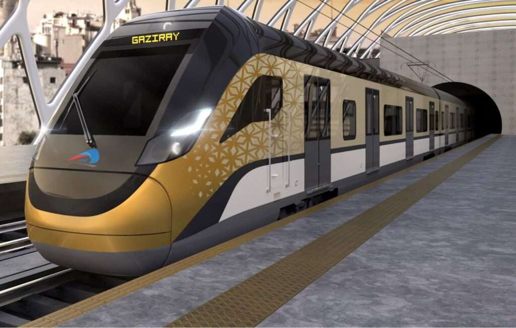 Türasaş Unveils First Urban Electric Train Türasaş Unveils First Urban Electric Train