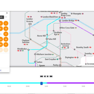 Online Tool for Convenient Train Travel Planning