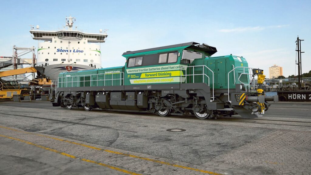 Hybrid Locomotives with Hydrogen and Battery Technologies