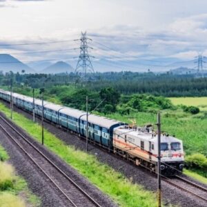 India ranks second in the world for the level of railway network electrification