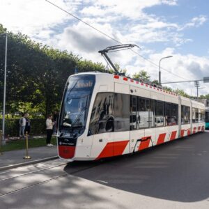 First Pesa Tram in Tallinn