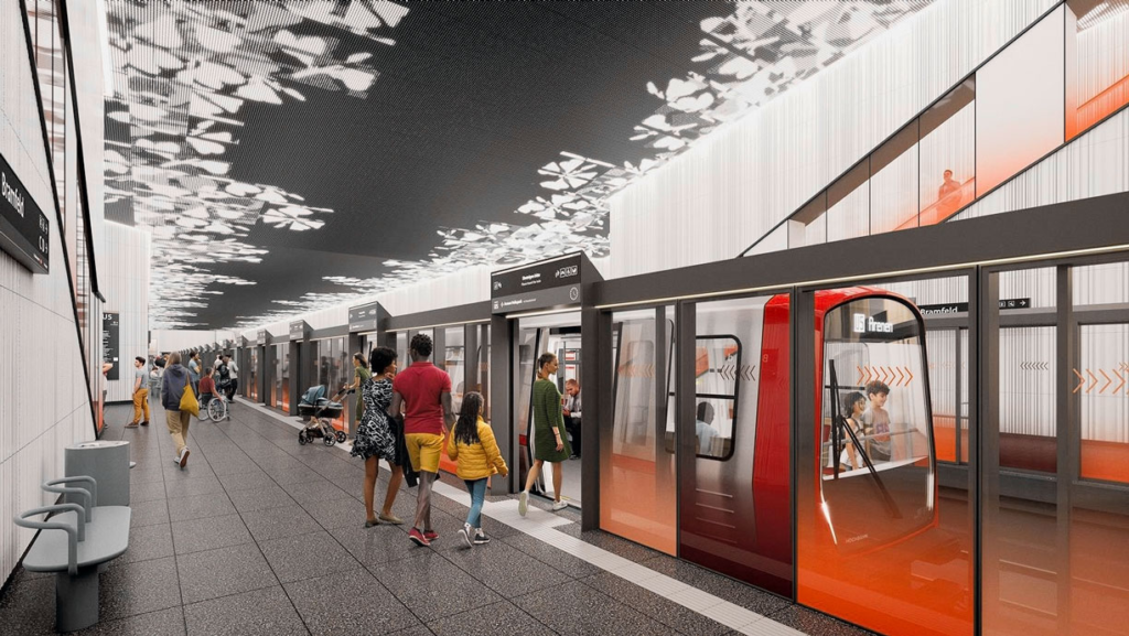 Hamburg Launches the First Automated Metro Line U5 Hamburg Launches the First Automated Metro Line U5