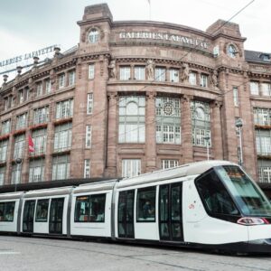 Експеримент з доставки посилок у трамваях Страсбурга