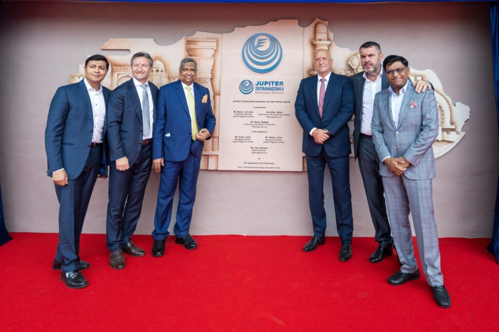 Jupiter and Tatravagonka Invest in Indian Rail Wheels