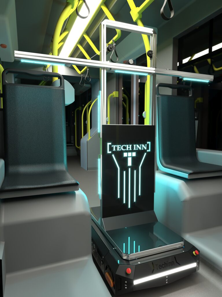 TechDrive: Disinfector — surface disinfection system for rolling stock