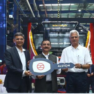 Alstom Delivers First Train for Delhi Metro