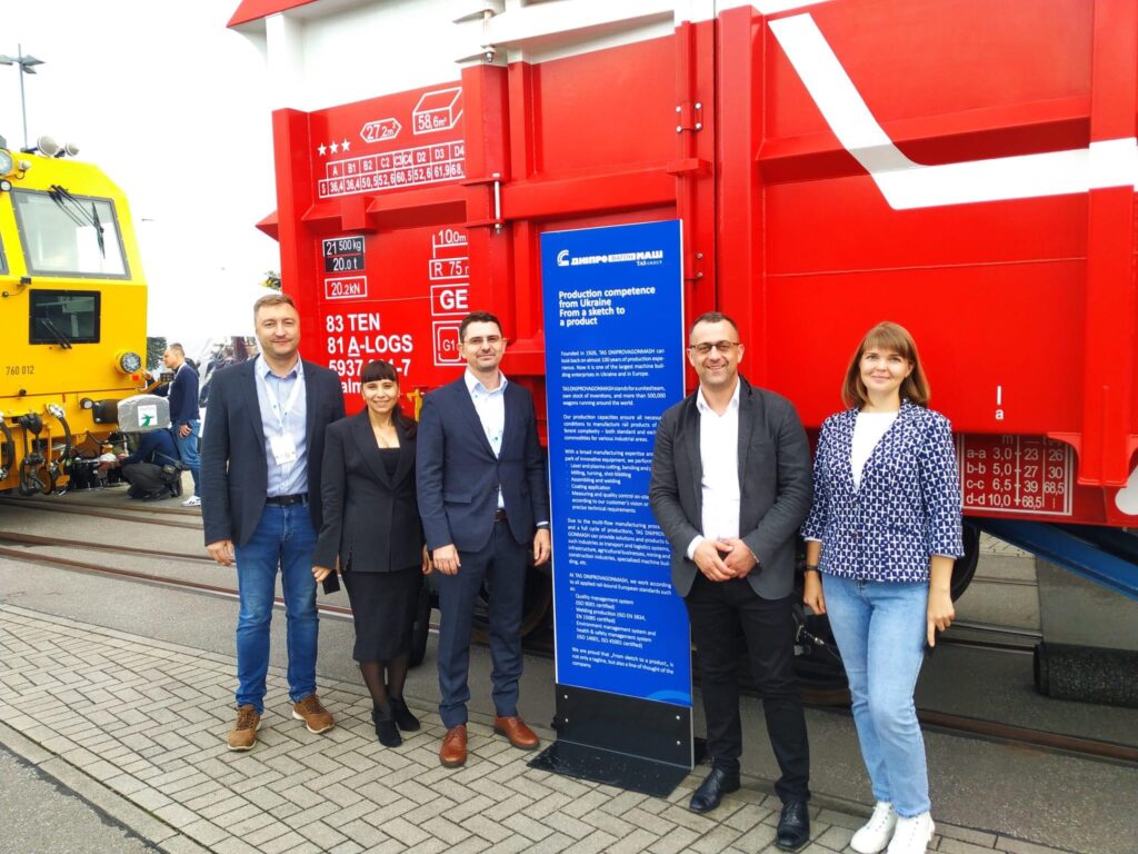 TAS DNIPROVAGONMASH Showcases Innovative Wagon