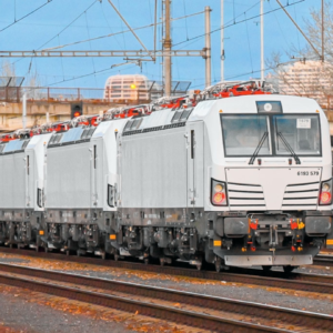 Постачання до 65 локомотивів Vectron