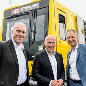 поезда Stadler для метро Берлина