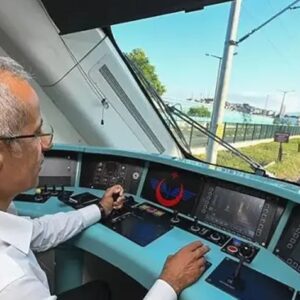 Automatic train inspection system in Turkey