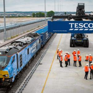 Tesco rail route