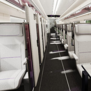 Интерьер поезда