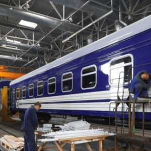 Passenger railway cars delivery