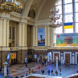 Rental of space at railway stations