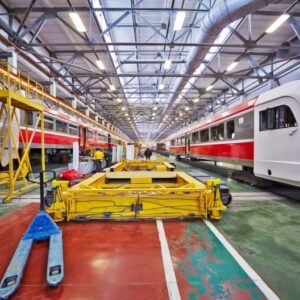 supplying high-speed trains