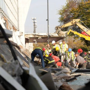 Railway Station Collapsed