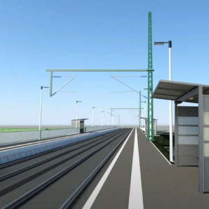 электрифицируют ж/д линию