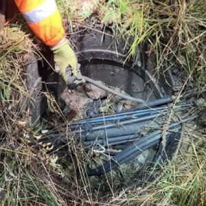 Rail Repairs After Storm Bert