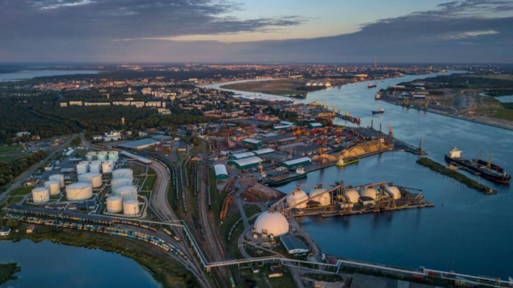 The Port of Riga The Port of Riga