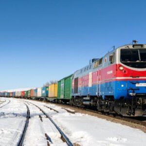 контейнерный поезд по ТМТМ