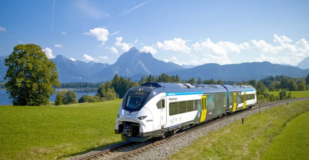 The First Mireo Plus H hydrogen trains The First Mireo Plus H hydrogen trains