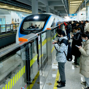 Shanghai airport rail link