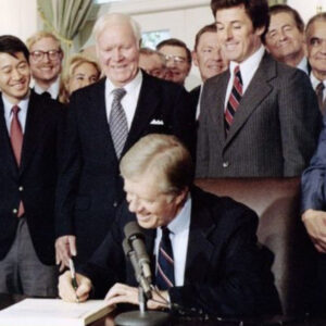 U.S. President Jimmy Carter