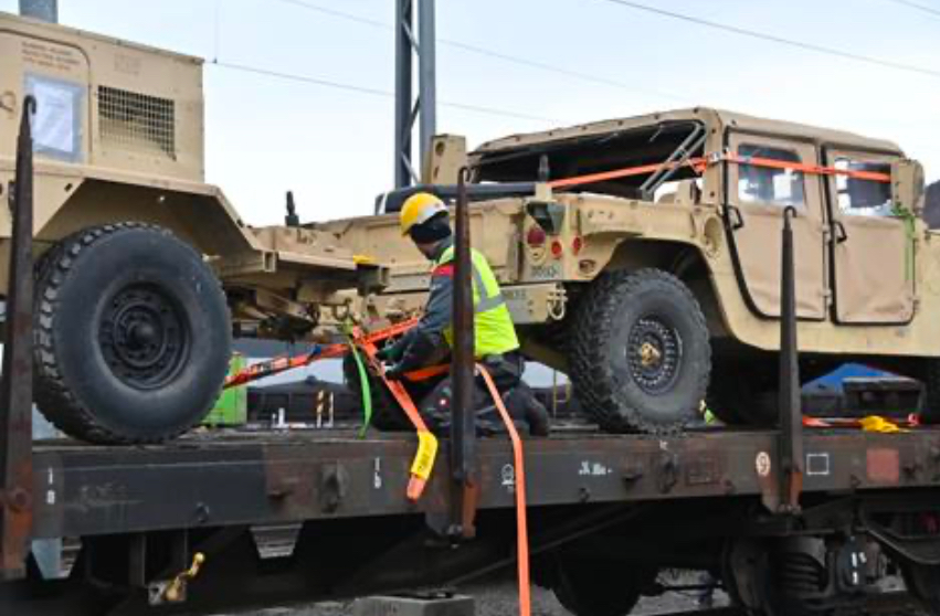 Arctic Military Transport wagons