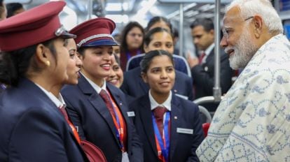 The RRTS Corridor between New Ashok Nagar and Meerut South