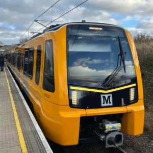 A new Tyne and Wear Metro train