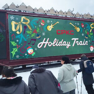 The CPKC Holiday Train