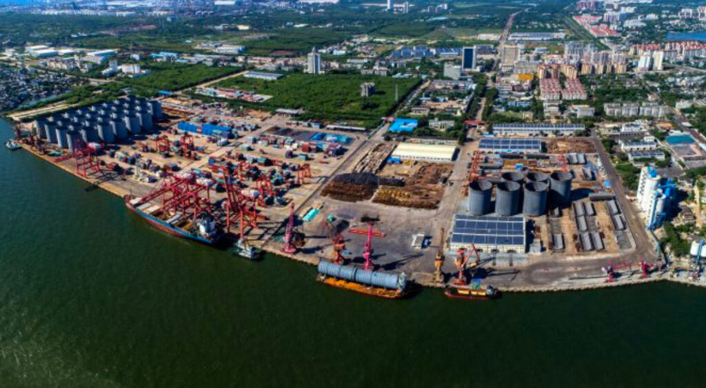 China’s Yangpu Port China’s Yangpu Port