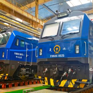 В Китае введены в эксплуатацию современные тепловозы CRRC