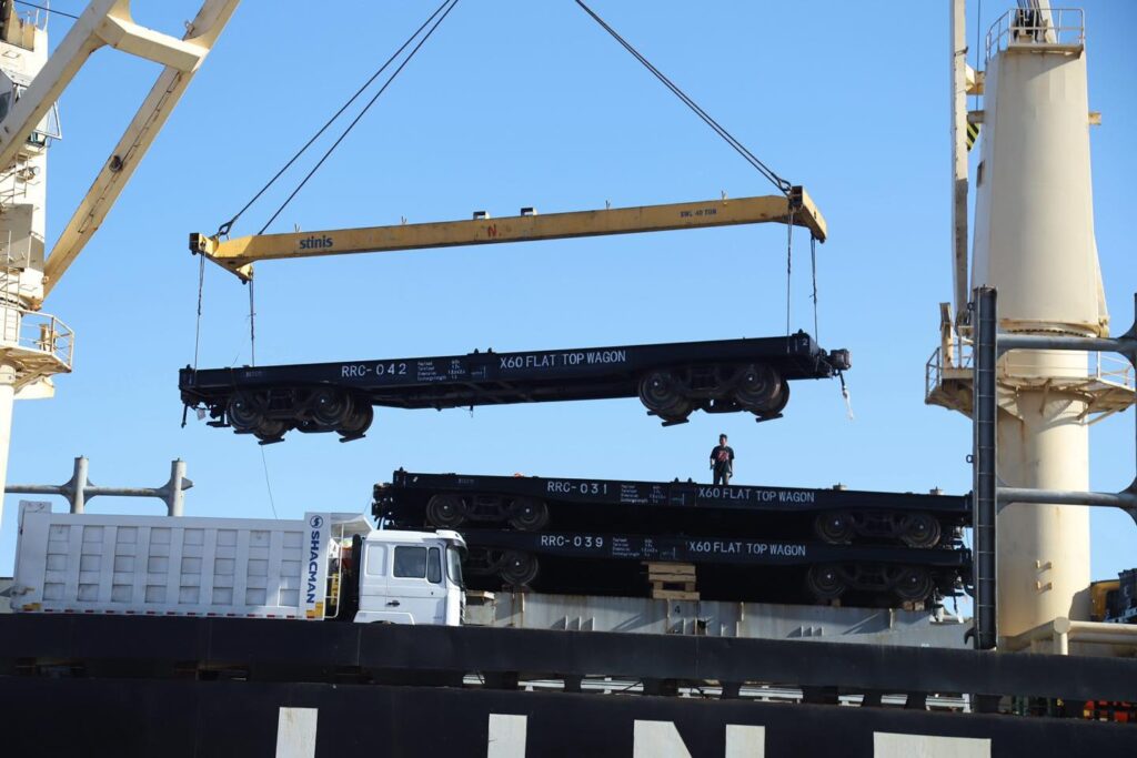 CRRC has started deliveries of 40-foot platforms to Cambodia CRRC has started deliveries of 40-foot platforms to Cambodia