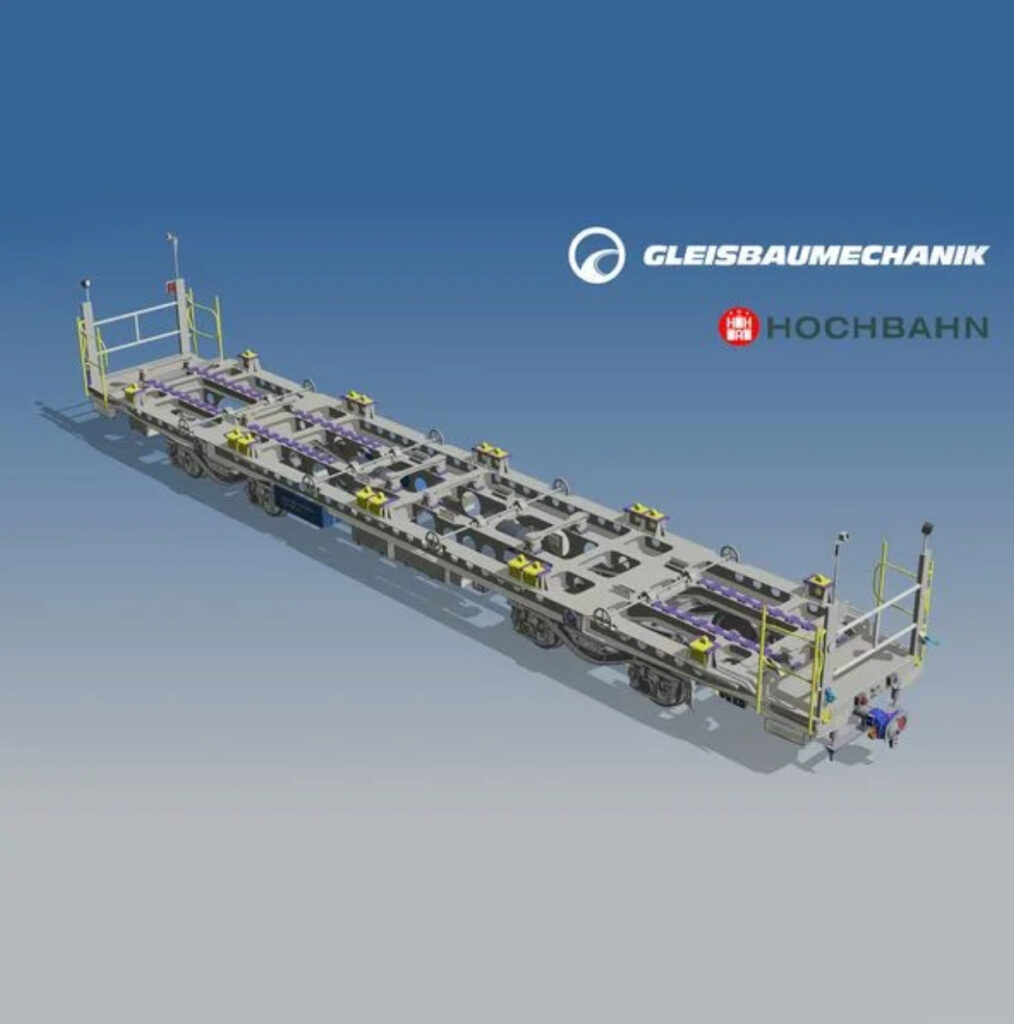 The GBM Gleisbaumechanik Brandenburg GmbH and Hamburger Hochbahn AG have finalized a contract for the innovative LB8 carrying wagons. The GBM Gleisbaumechanik Brandenburg GmbH and Hamburger Hochbahn AG have finalized a contract for the innovative LB8 carrying wagons.