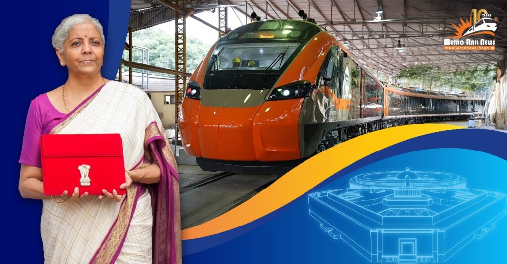The Union Budget 2025-26 will emphasize modernizing railways and expanding metro networks, enhancing India’s transportation system and supporting sustainable urbanization efforts