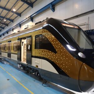 Türasaş begins testing the first national electric train for urban lines