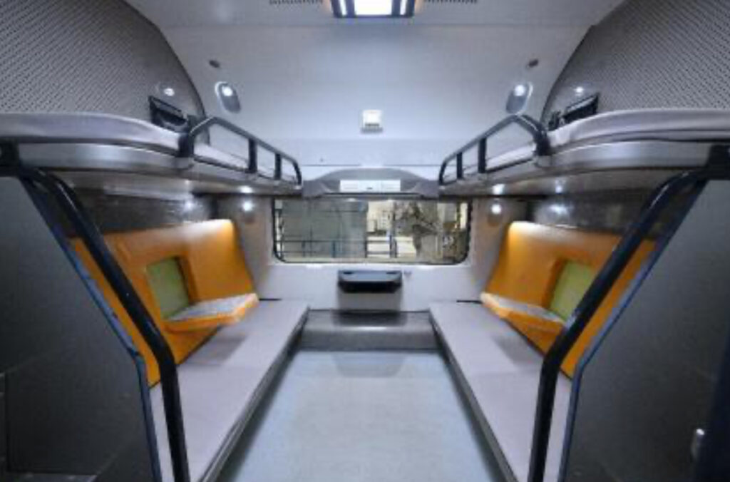 The Vande Bharat Sleeper Trains promise to revolutionize Indian railways, offering passengers unmatched speed, luxury, and innovation for a truly exceptional travel experience across the country. The Vande Bharat Sleeper Trains promise to revolutionize Indian railways, offering passengers unmatched speed, luxury, and innovation for a truly exceptional travel experience across the country.