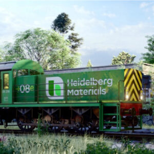 Heidelberg Materials is introducing the Battery Powered Class 08e locomotive at Whatley Quarry in Somerset