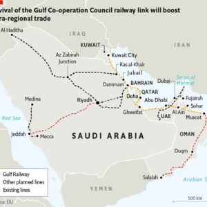 Проект Gulf Railway объединяет шесть стран Персидского залива и улучшает их транспортные связи