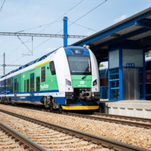 Škoda has partnered with ABB to equip its RegioPanter electric trains with advanced Pro batteries. This collaboration highlights Škoda’s commitment to eco-friendly rail transport innovations.